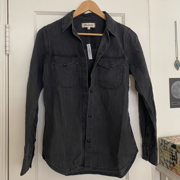 Madewell - Denim Button Up Shirt - Picture 6 of 6